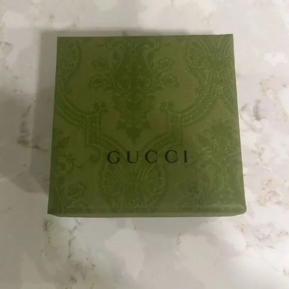 Gucci GG Logo Silver Earrings